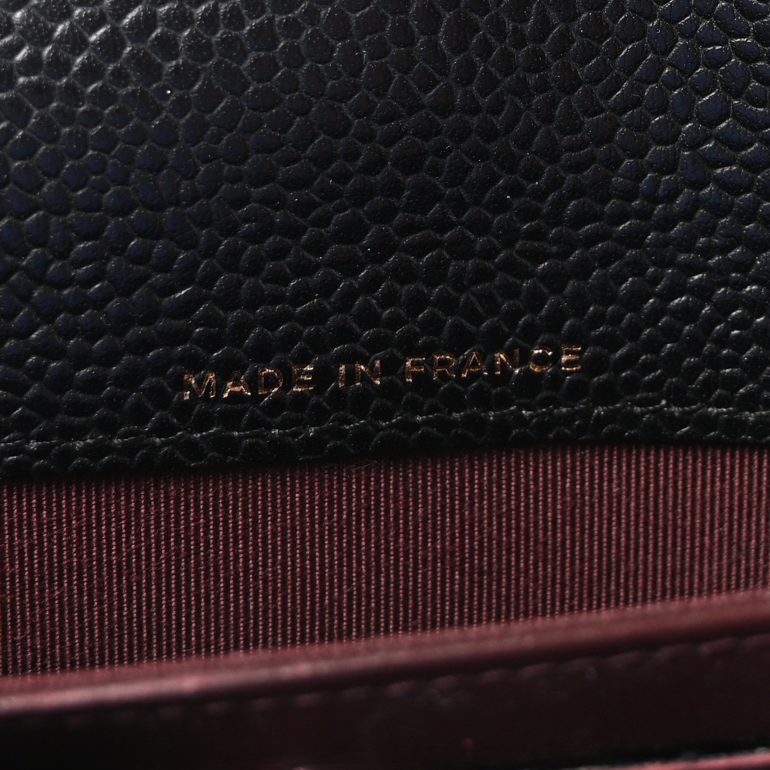Chanel Caviar Quilted Large Gusset Flap Wallet Black 7 of 8