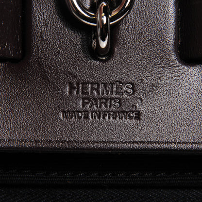 Hermes Toile Vache Hunter Herbag Zip 31 PM Black Ebene 6 of 18