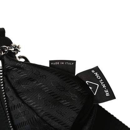 Prada Nylon Re-Edition 2005 Shoulder Bag Black 12 of 17