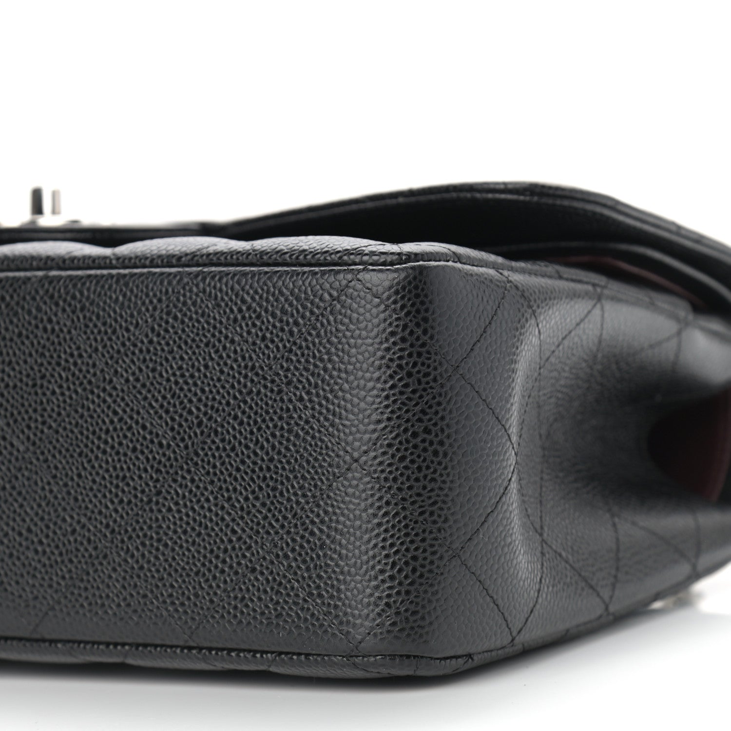 Chanel Caviar Quilted Jumbo Double Flap Black 9 of 9