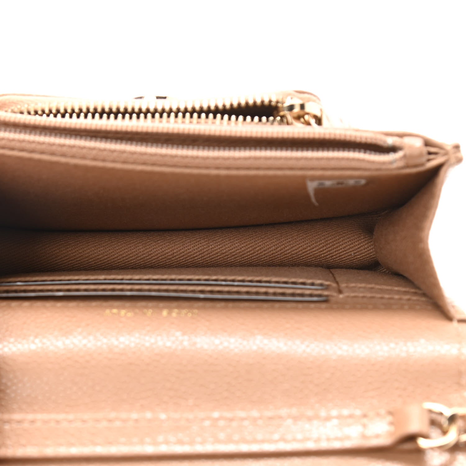Chanel Caviar Quilted Business Affinity Clutch With Chain Flap Dark Beige 5 of 12