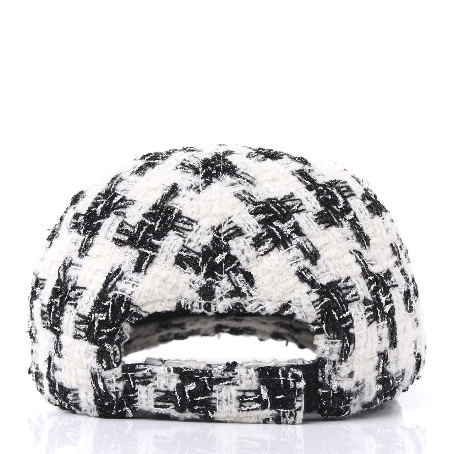 Tweed CC Cap Hat M Black White