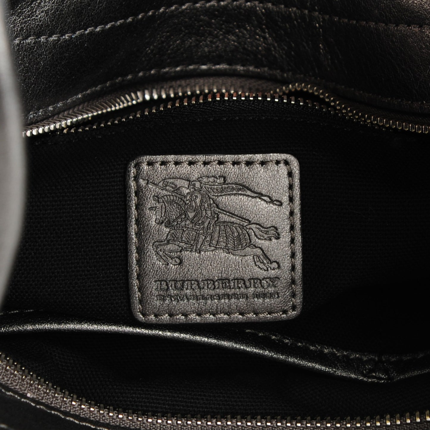 Shimmer Check Small Brooklyn Hobo Grey