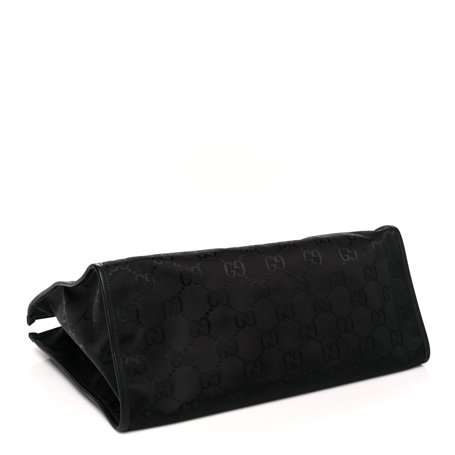 Gucci Econyl Nylon Monogram Large Off The Grid Tote Bag Black 4 of 9