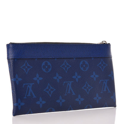Louis Vuitton Taiga Monogram Pacific Discovery Pochette Cobalt 3 of 10