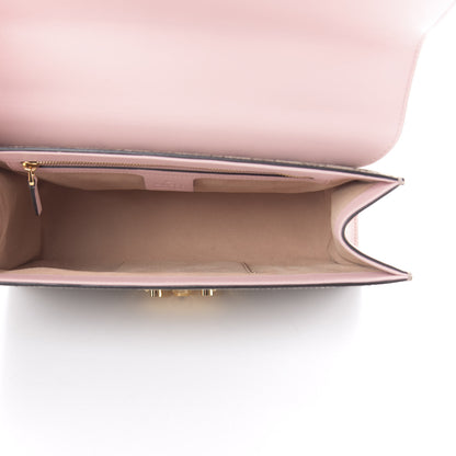 Gucci GG Supreme Monogram Calfskin Medium Padlock Shoulder Bag Beige Perfect Pink 6 of 14