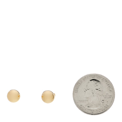 Tiffany 18K Yellow Gold 8mm HardWear Ball Earrings 2 of 4