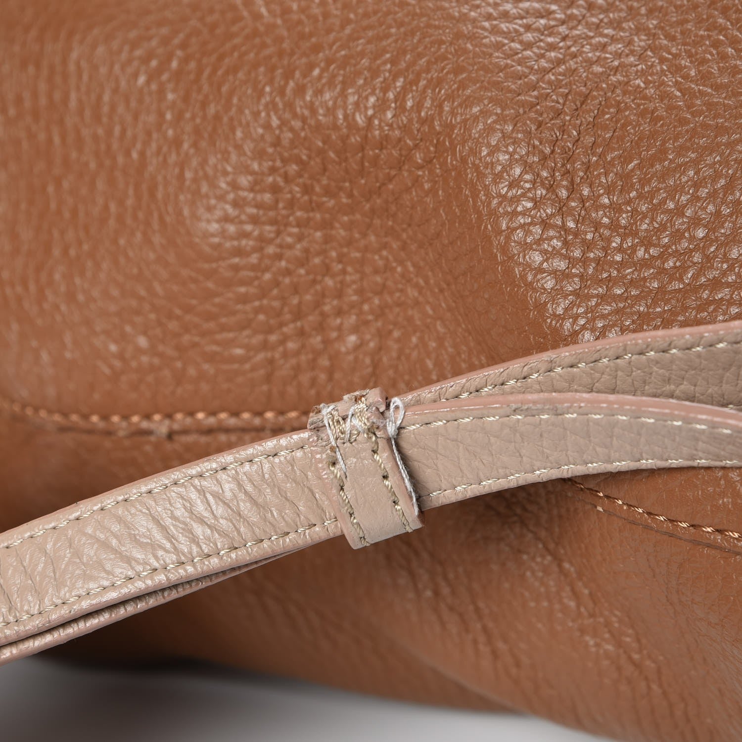 Burberry Prorsum Pebbled Calfskin Medium Studley Tote Camel Nude 10 of 11