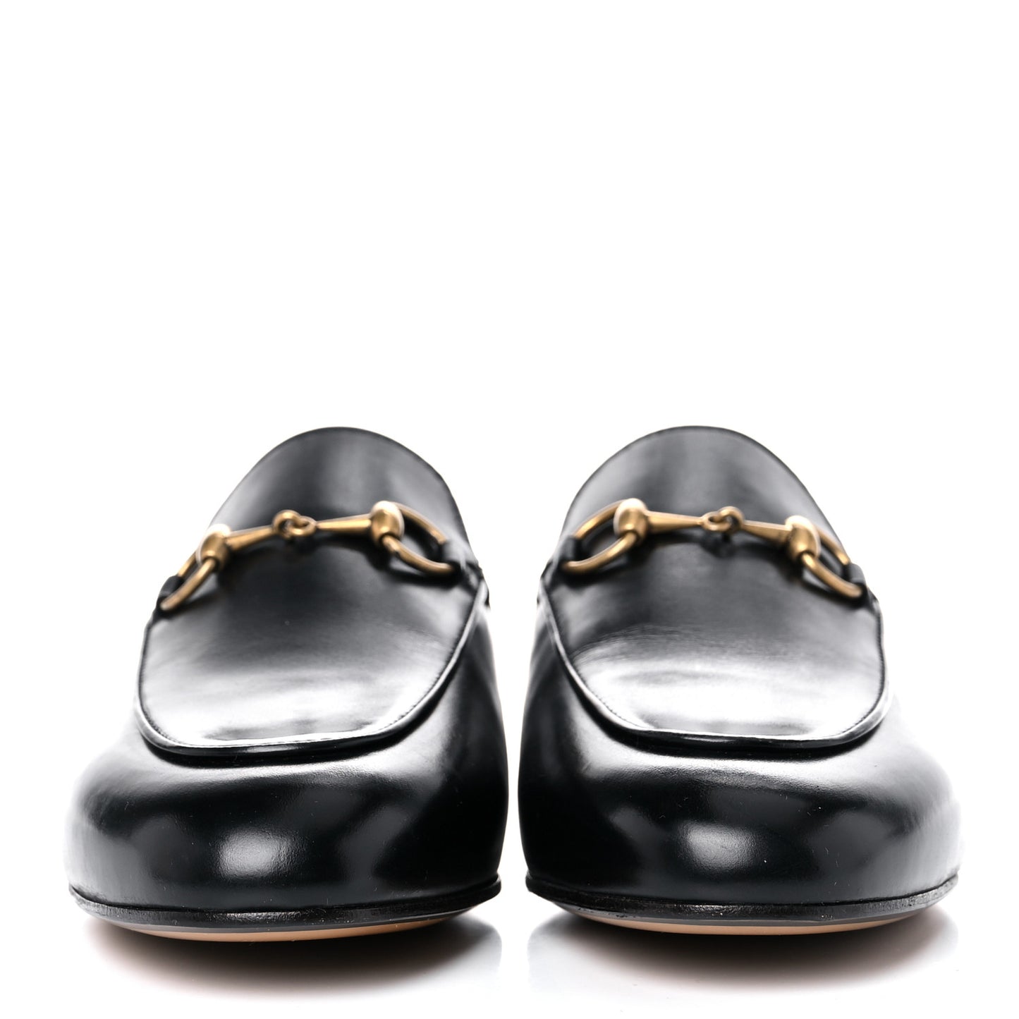 Calfskin Womens Princetown Slippers 36 Black