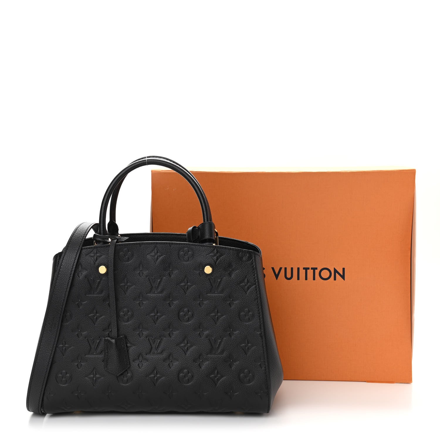 Louis Vuitton Empreinte Montaigne MM Black 11 of 11