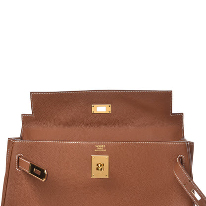 Hermes Togo Kelly Retourne 32 Gold 12 of 30