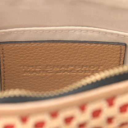 Marc Jacobs Woven Straw Snapshot Camera Bag Tan 7 of 11