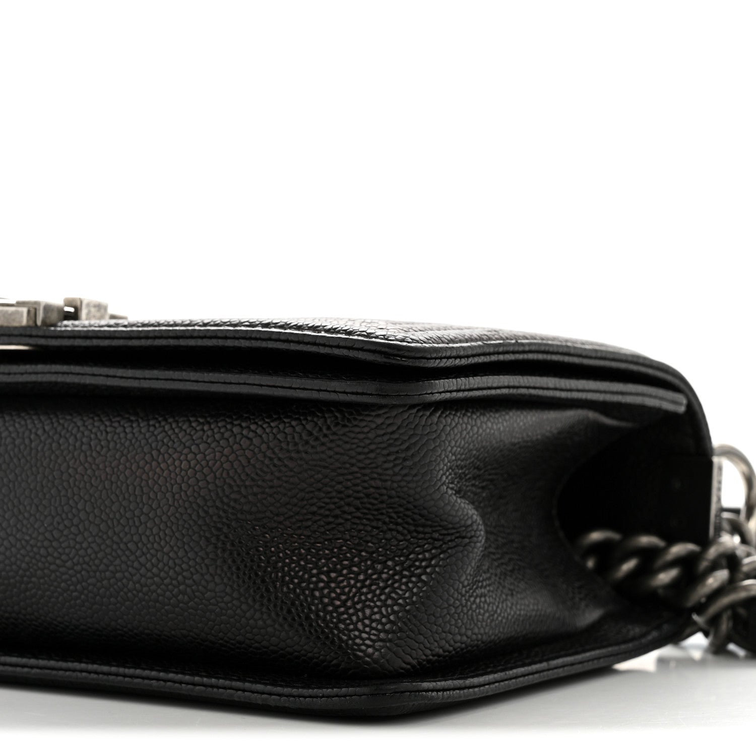 Chanel Caviar Quilted Medium Boy Flap Black 10 of 14