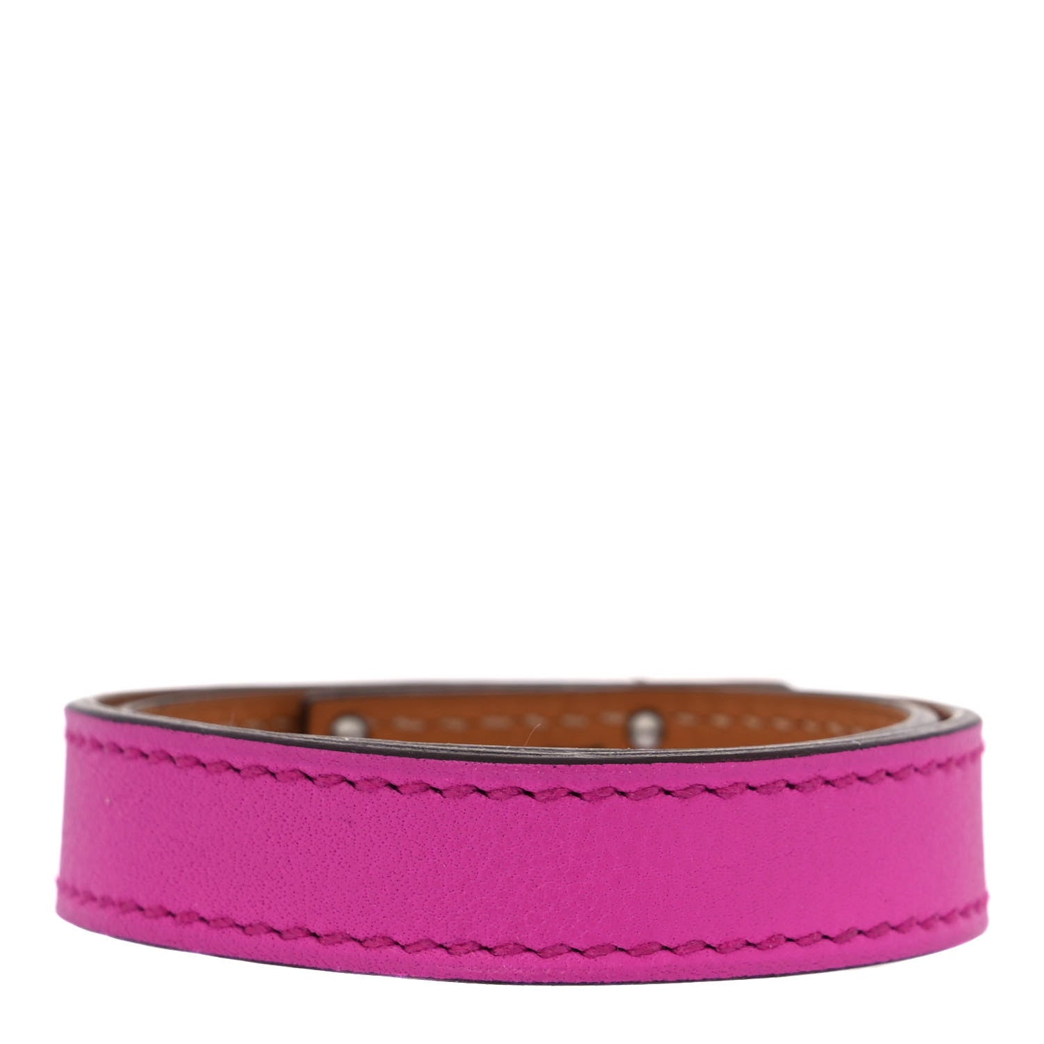 Hermes Swift Kelly Double Tour Bracelet T2 Rose Pourpre 3 of 8