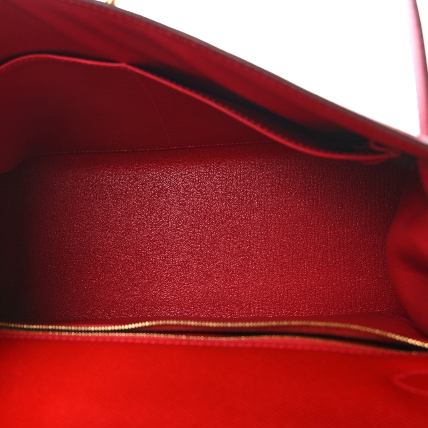 Hermes Epsom Kelly Sellier 32 Rouge Casaque 6 of 11