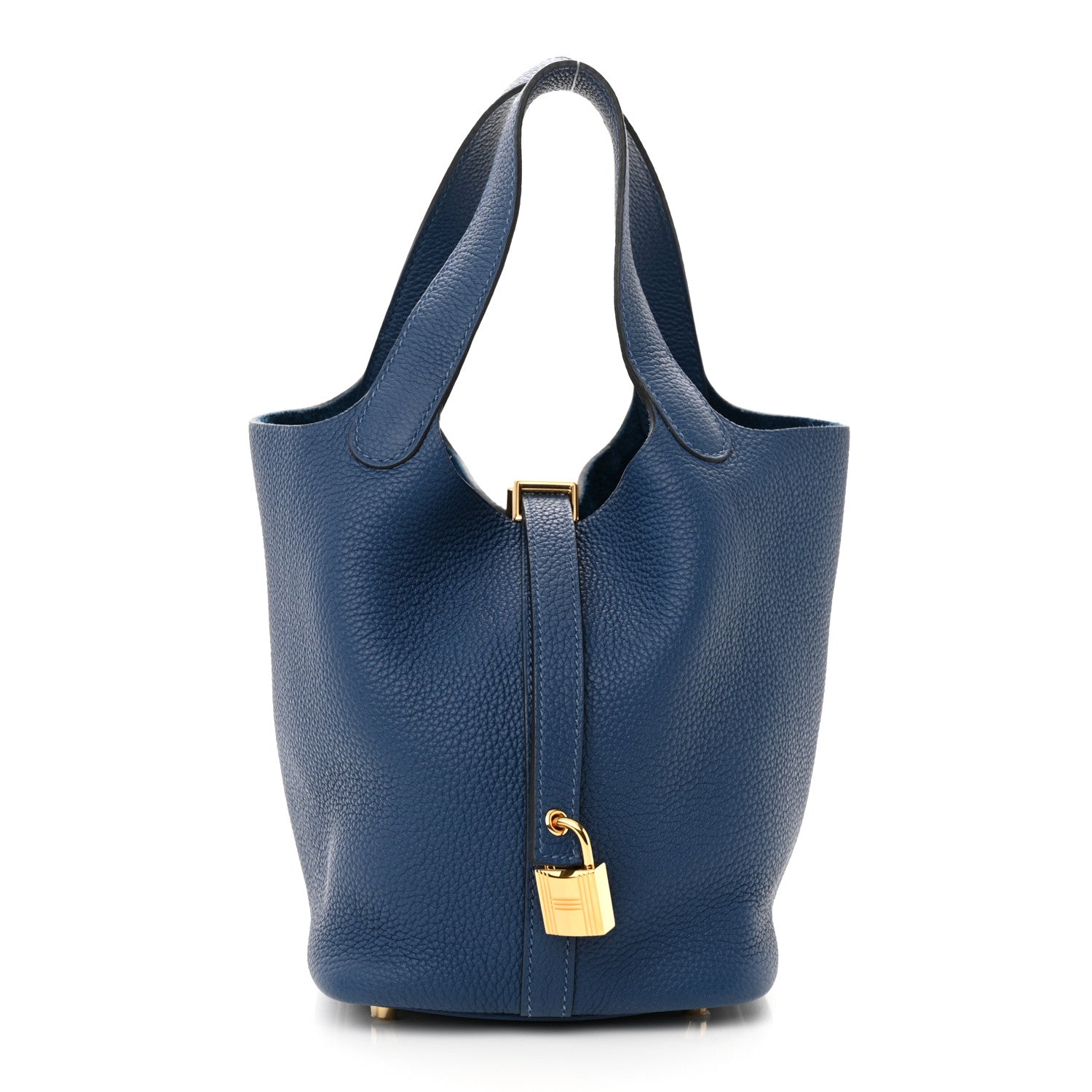 Hermes Taurillon Clemence Picotin Lock 18 PM Deep Bleu 1 of 10