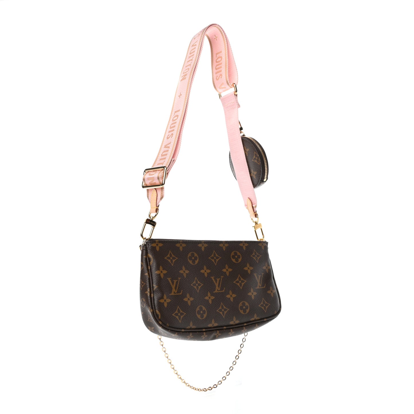 Monogram Multi Pochette Accessories Rose Clair