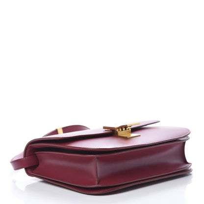 Celine Box Calfskin Medium Classic Box Flap Bag Raspberry 4 of 11