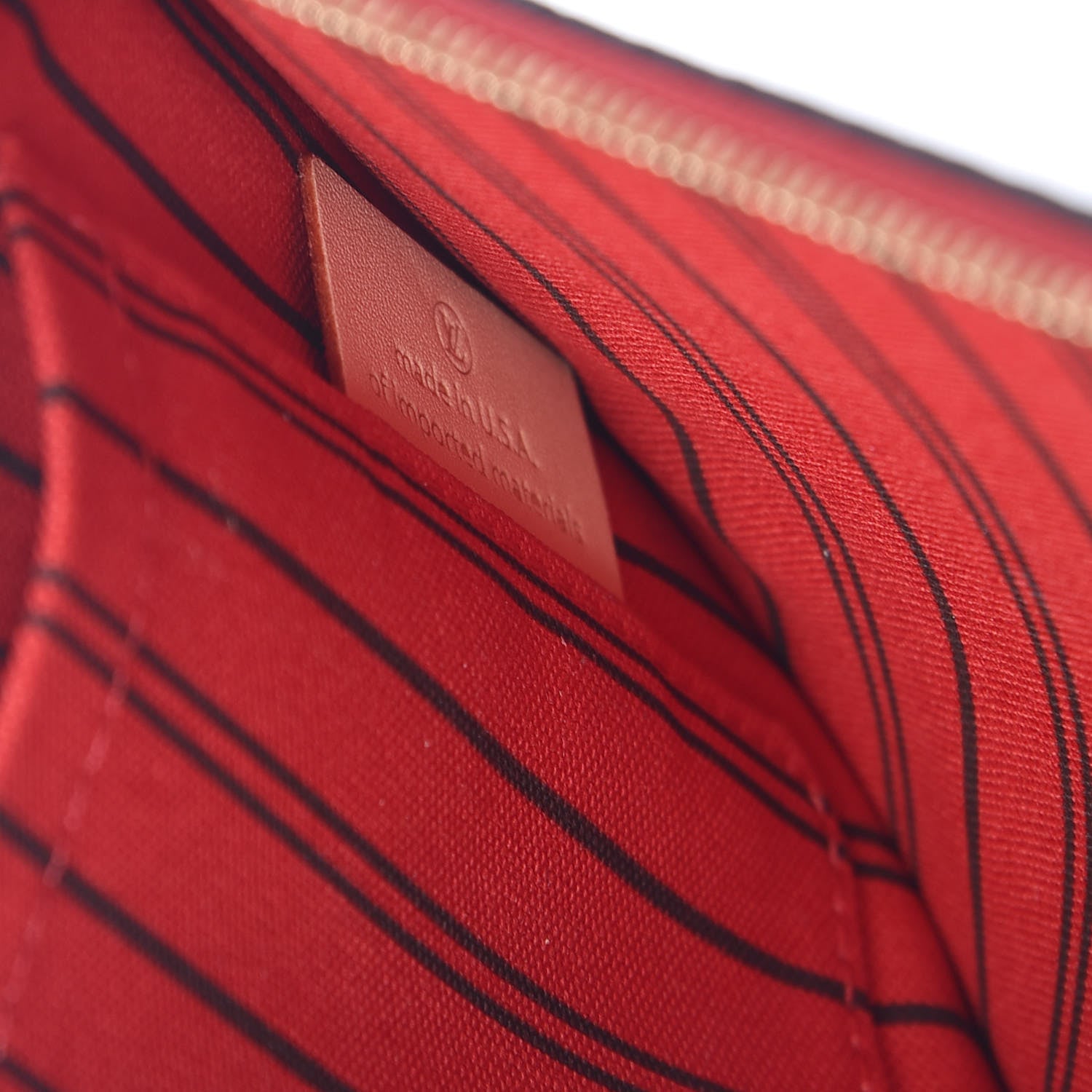 Louis Vuitton Monogram Neverfull MM GM Pochette Cherry 7 of 8