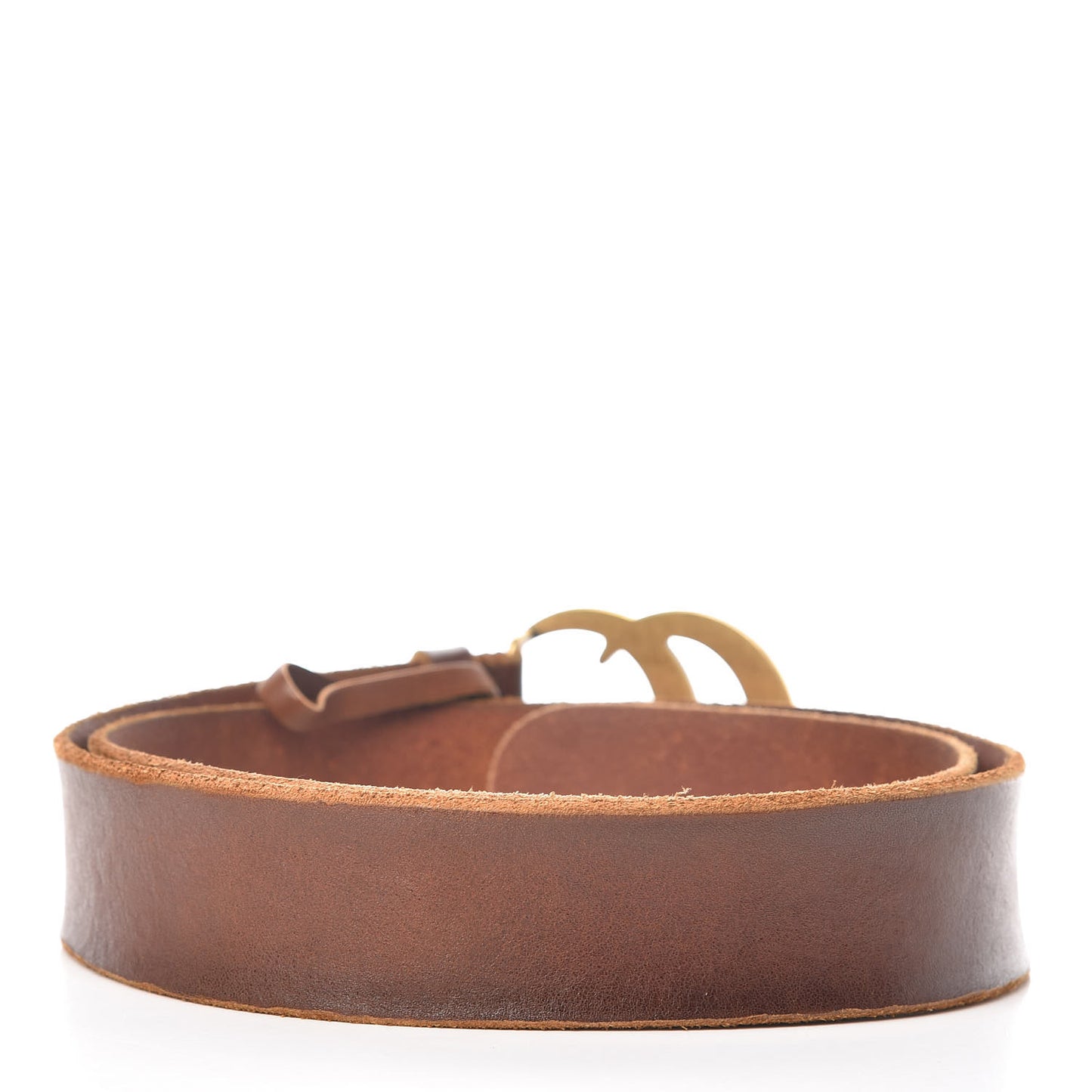 Faded Calfskin Double G 40mm Belt 95 38 Cuir