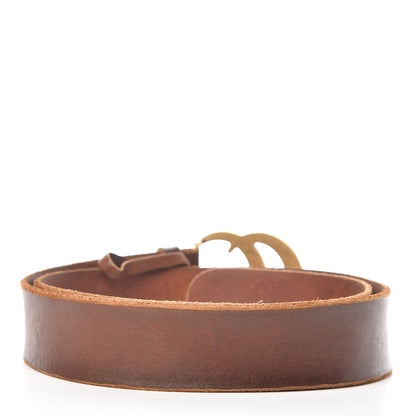 Gucci Faded Calfskin Double G 40mm Belt 95 38 Cuir 3 of 7