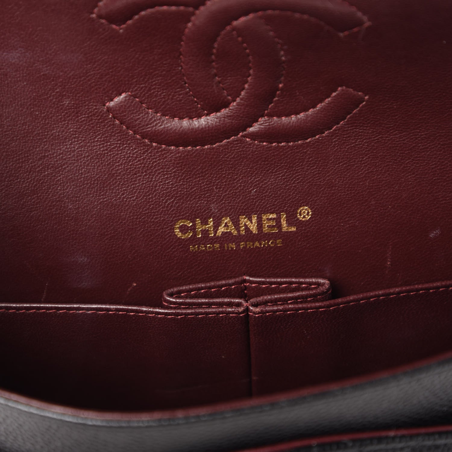Chanel Caviar Quilted Medium Double Flap Black 8 of 11