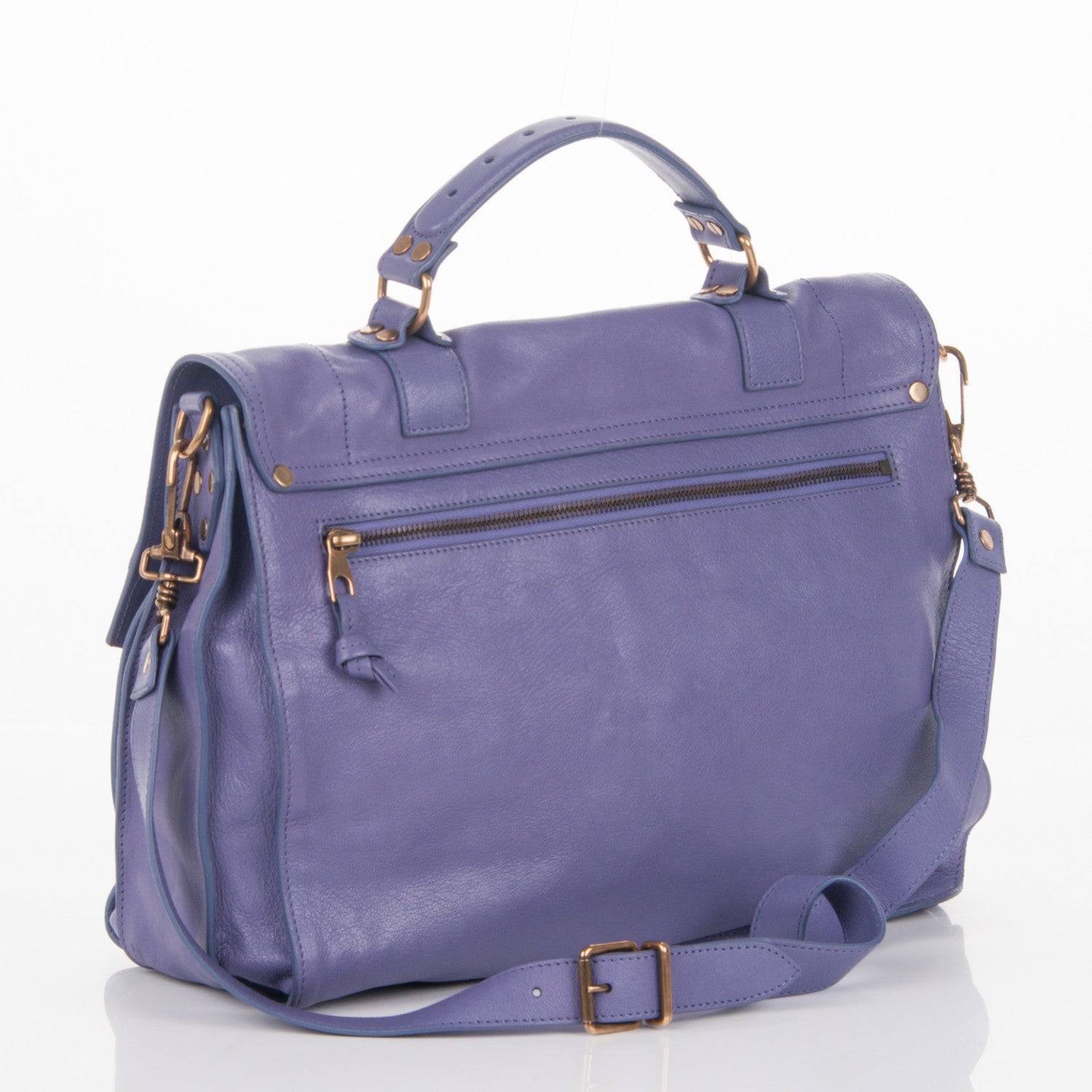 Proenza Schouler Lambskin Large PS1 Satchel Berry 3 of 7