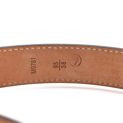 Louis Vuitton Mini Monogram 25mm LV Initiales Belt 95 38 4 of 6