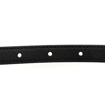 Gucci Plutone Calfskin Gucci Buckle 20mm Thin Belt 70 28 Black 4 of 4