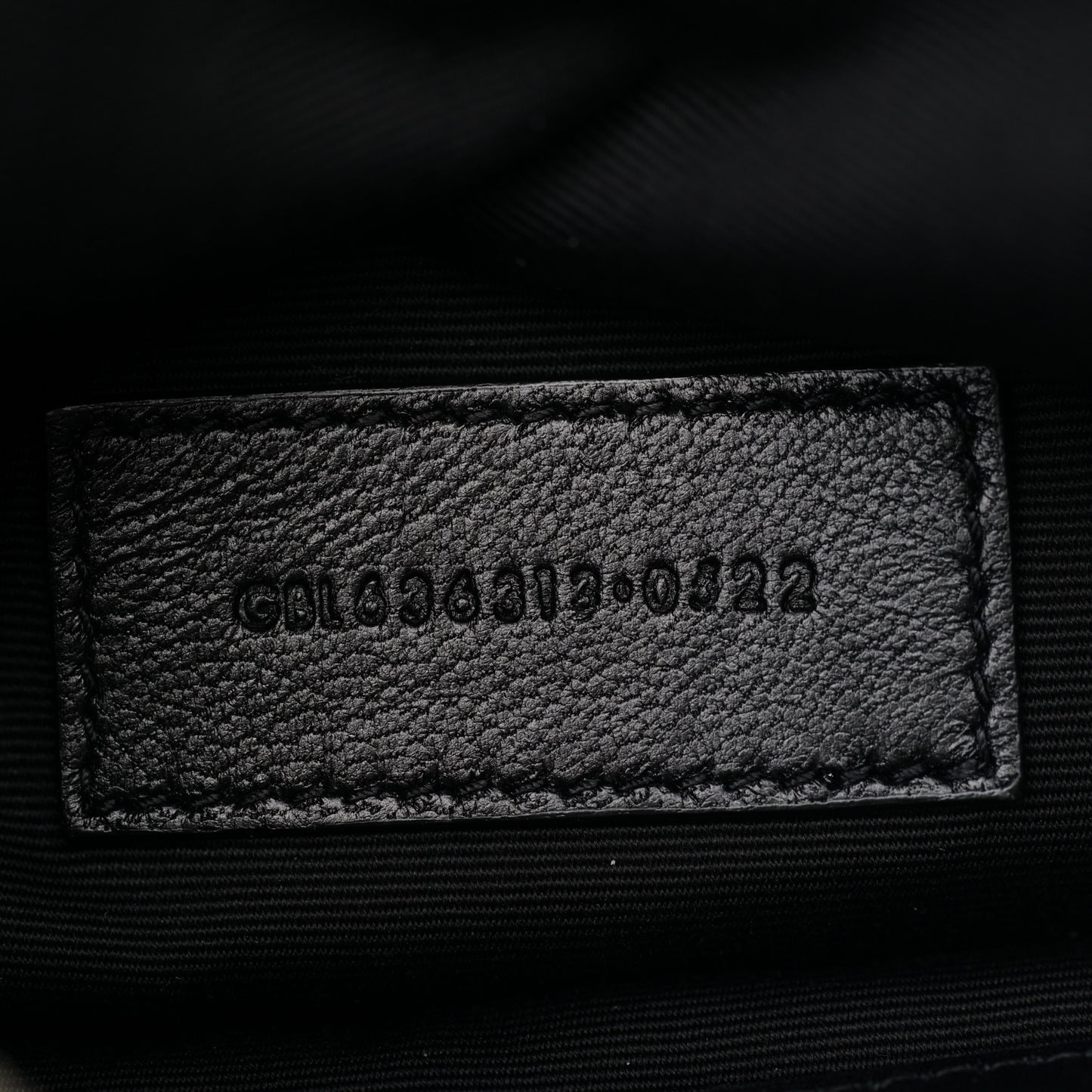 Grain De Poudre Chevron Monogram Large Bill Pouch Light Sage