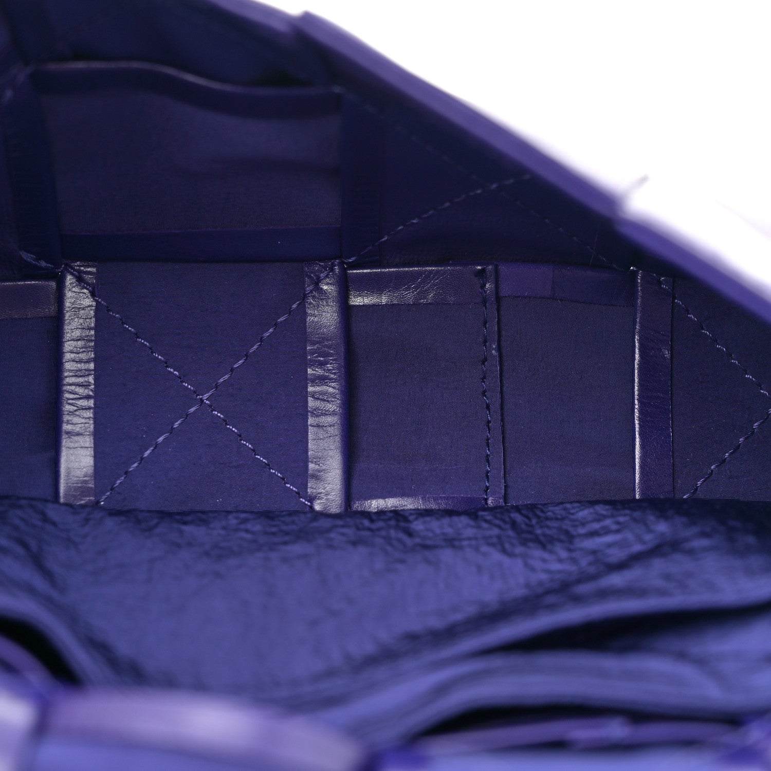Bottega Veneta Paper Calfskin Intrecciato Cassette Belt Bag Purple 5 of 10