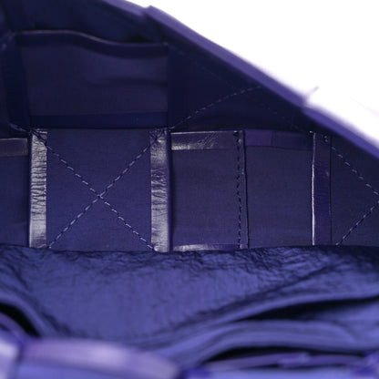 Bottega Veneta Paper Calfskin Intrecciato Cassette Belt Bag Purple 5 of 10