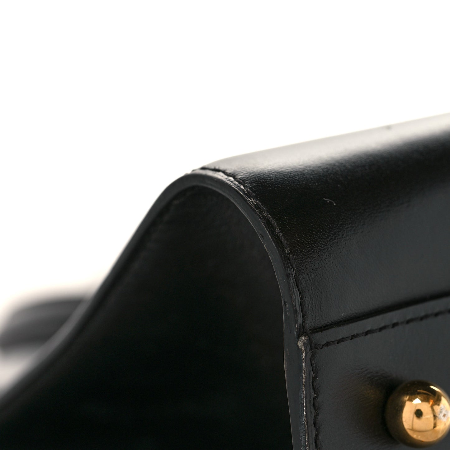 Box Calfskin GM Brillant Satchel Black