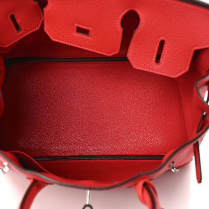 Hermes Togo Birkin 30 Rouge Pivoine 4 of 14