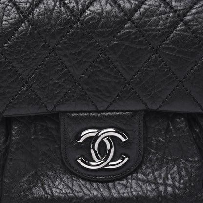 Chanel Distressed Lambskin Lady Braid Flap Black 9 of 10