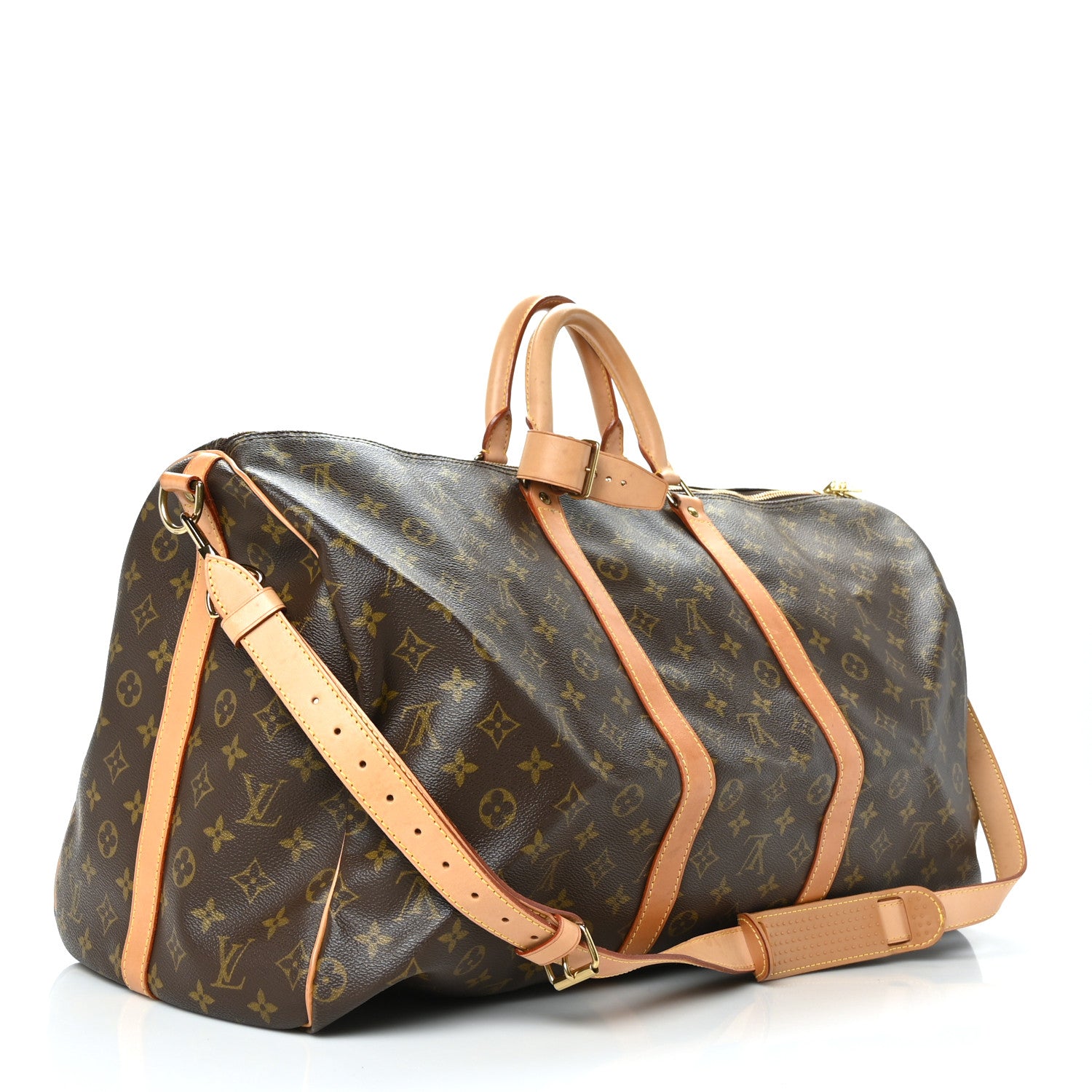 Louis Vuitton Monogram Keepall Bandouliere 55 3 of 11