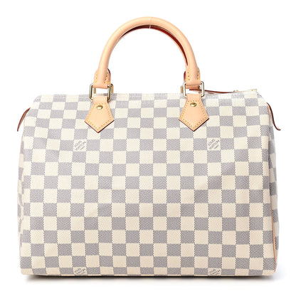 Louis Vuitton Damier Azur Speedy 30 1 of 9