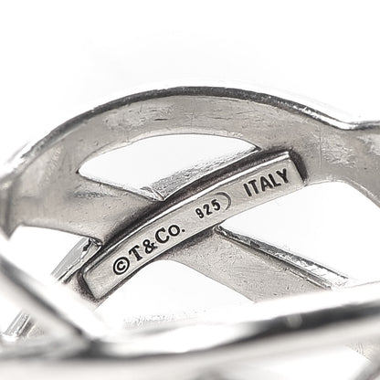 Tiffany Sterling Silver Celtic Knot Ring 53 6.5 5 of 5