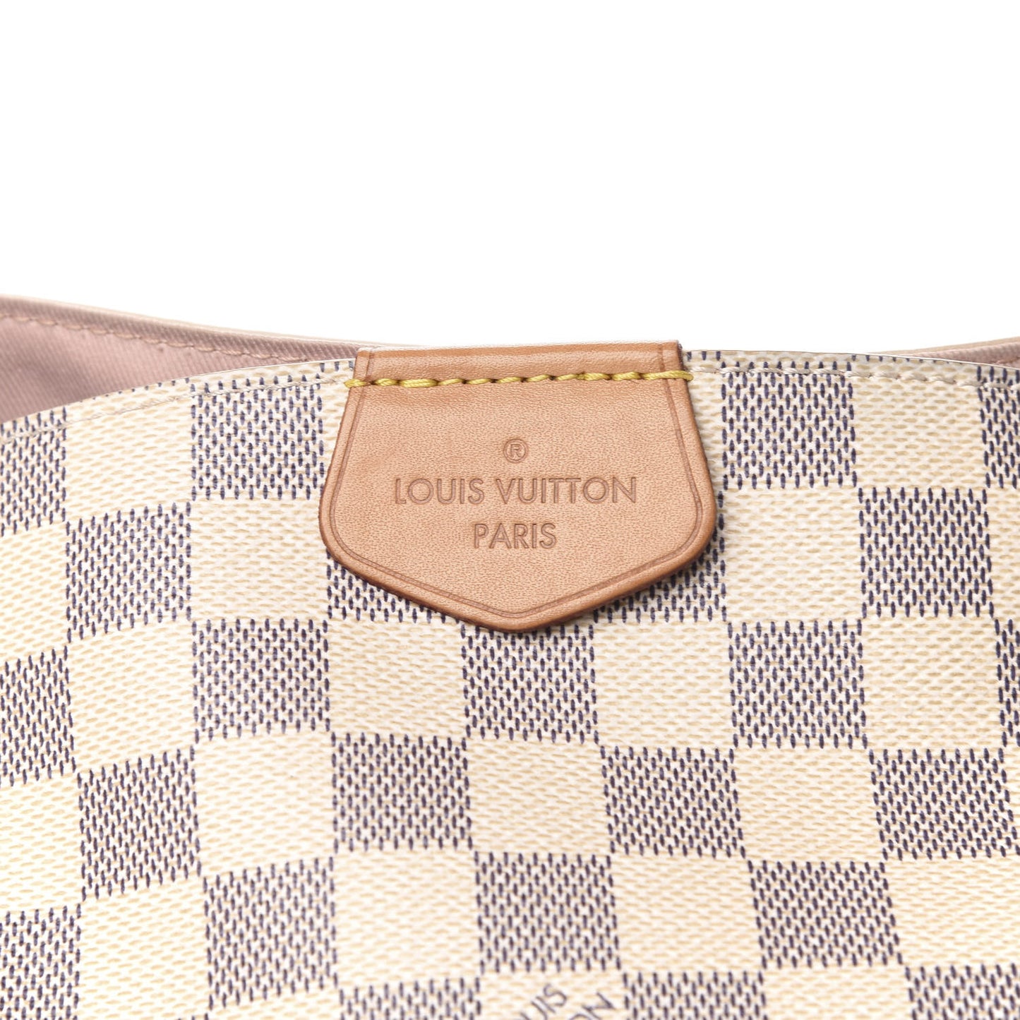 Damier Azur Graceful MM Rose Ballerine