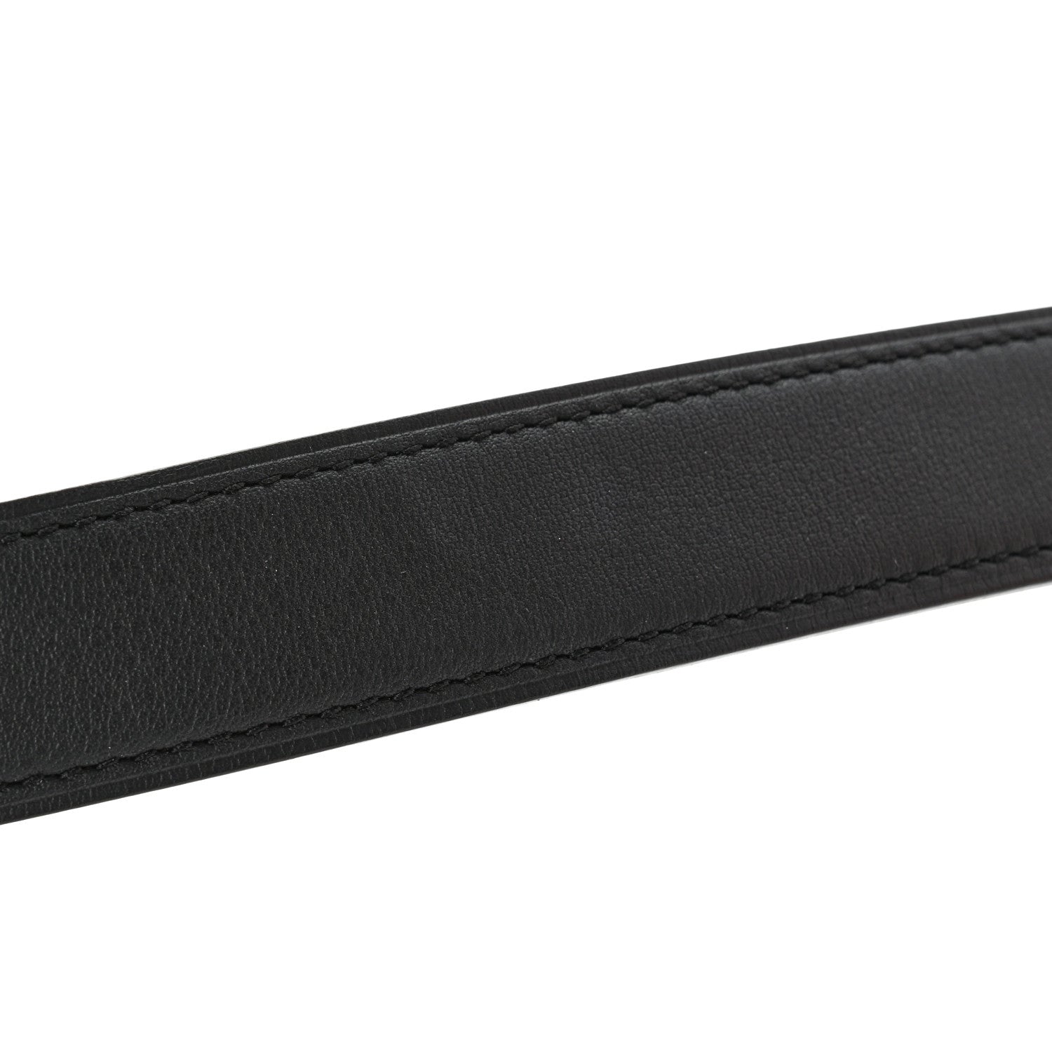 Hermes Swift Epsom 24mm H Torsade Belt 80 32 Black Gold 6 of 7