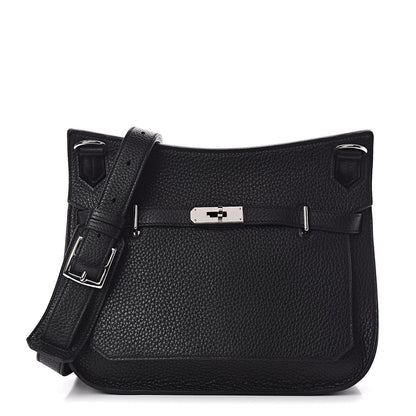 Hermes Taurillon Clemence Jypsiere 28 Black 1 of 11