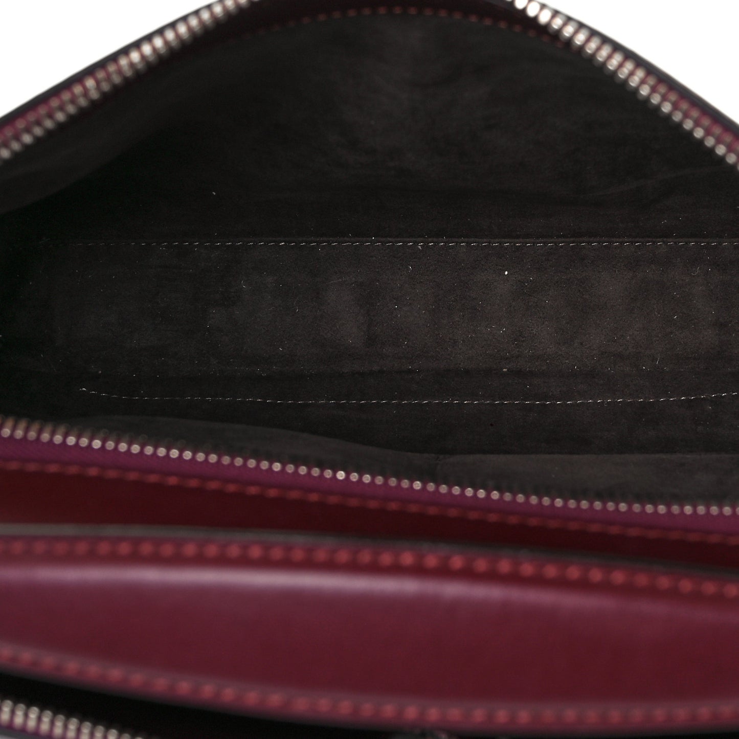 Vitello Baltico Dolce Shiny Nappa Lace Up DotCom Satchel Bordeaux