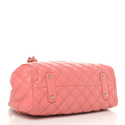 Marc Jacobs Calfskin Quilted Stam Flamingo 3 of 4