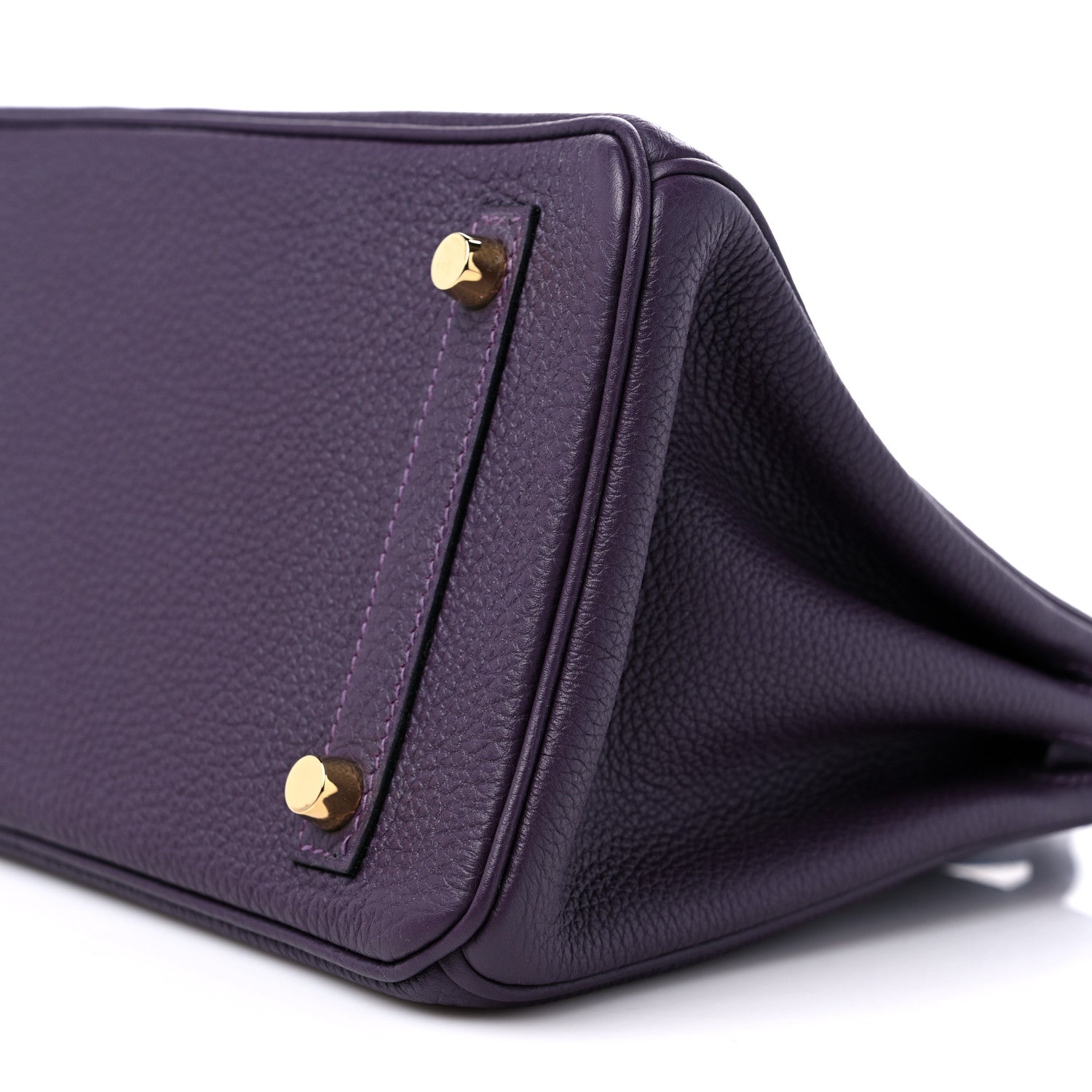 Hermes Togo Birkin 25 Raisin 9 of 10