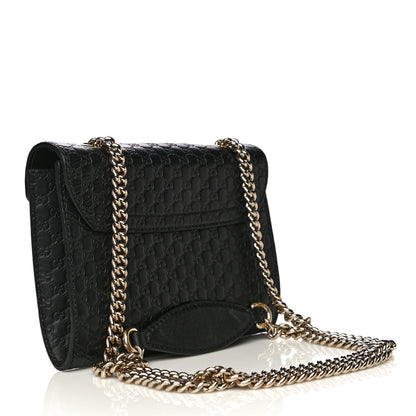 Gucci Microguccissima Mini Emily Shoulder Bag Black 2 of 19