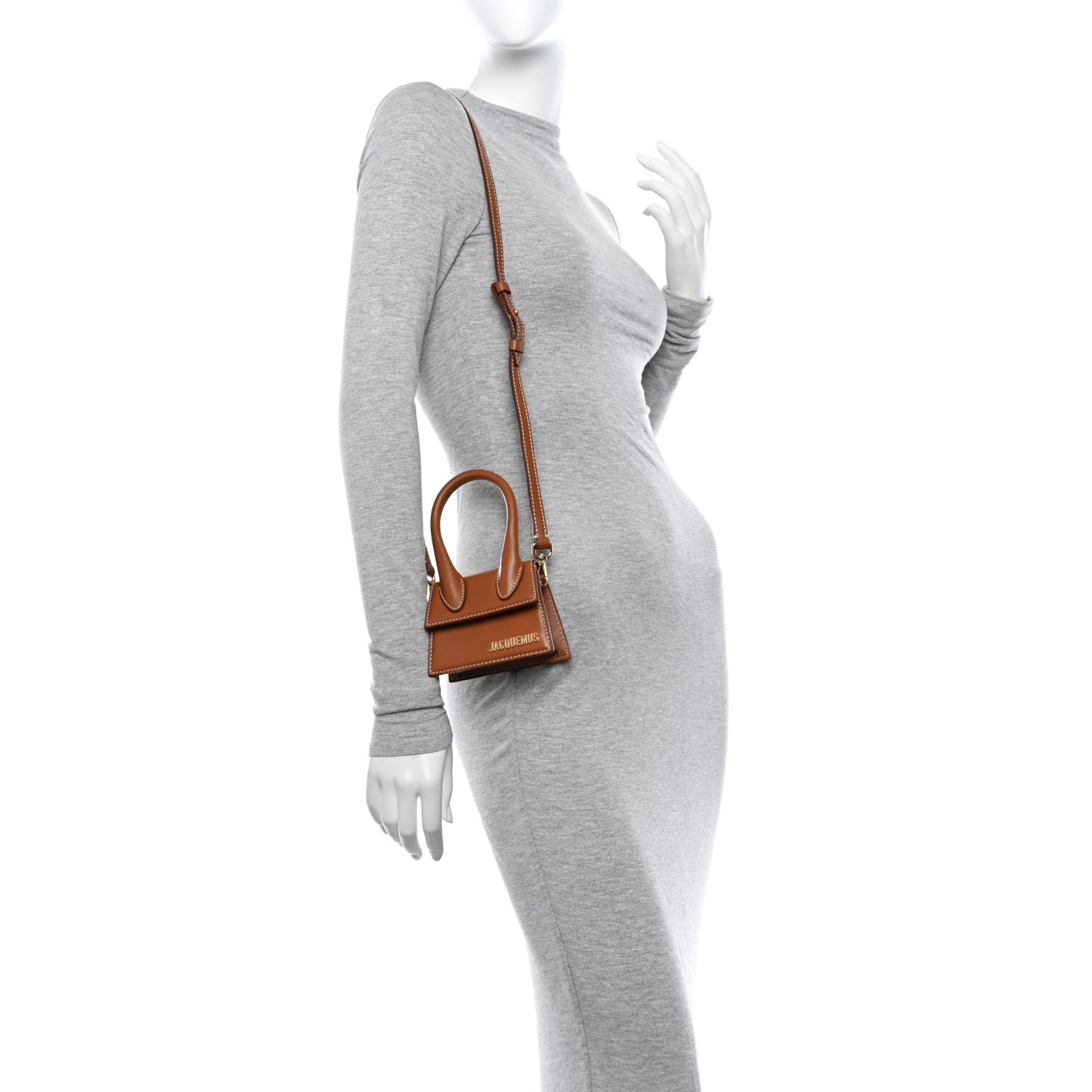Smooth Calfskin Le Chiquito Light Brown