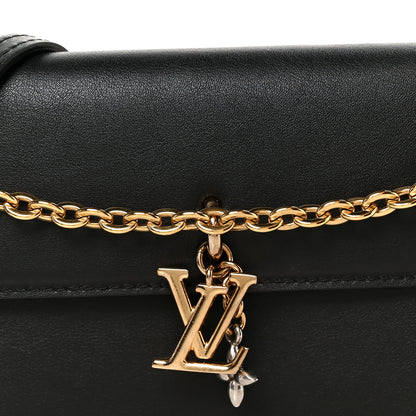 Louis Vuitton Calfskin LV Bloom Wallet On Chain Black 7 of 9
