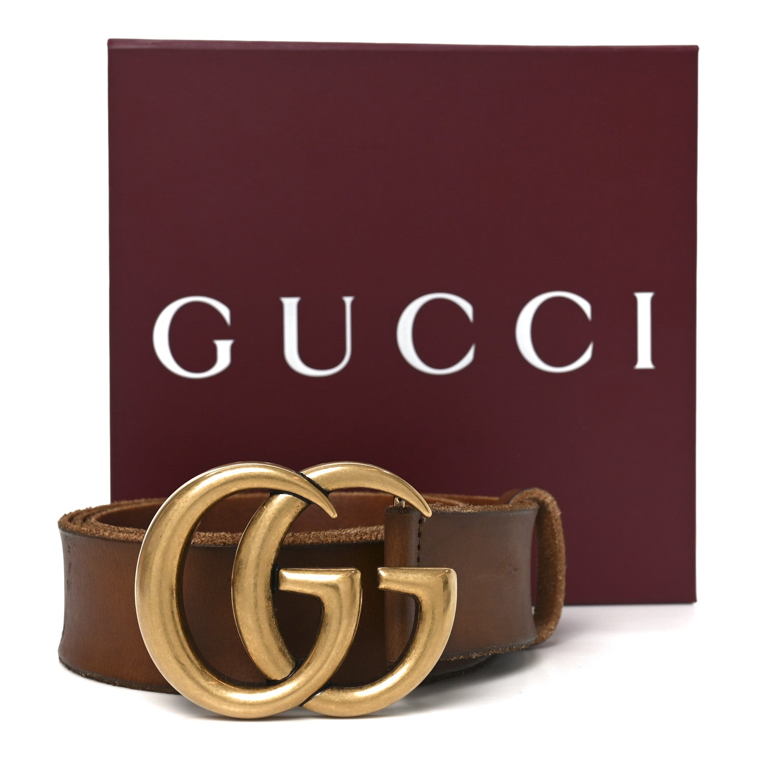 Gucci Faded Calfskin Double G 100 40 Belt 100 40 Cuir 5 of 5