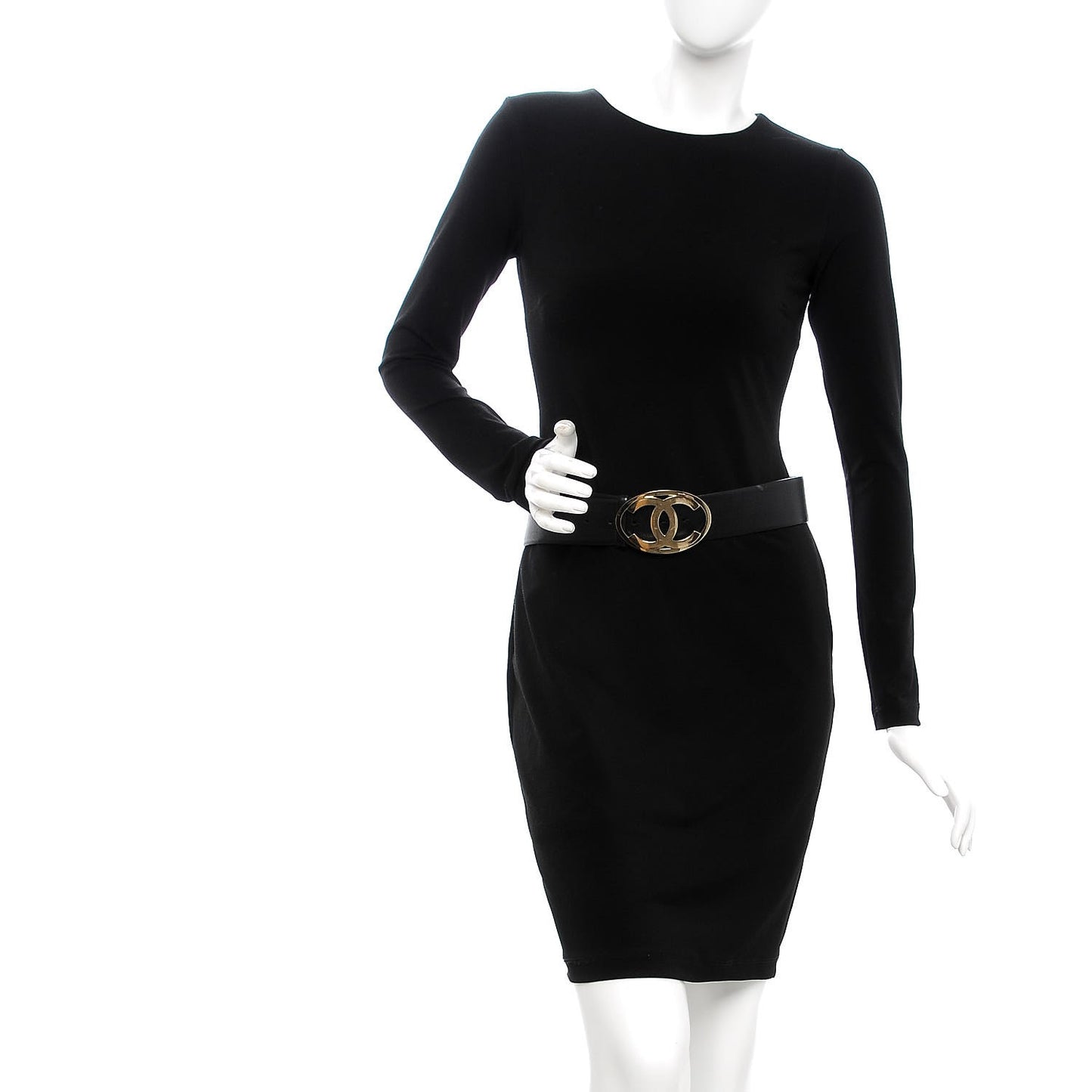 Calfskin CC Belt 80 32 Black