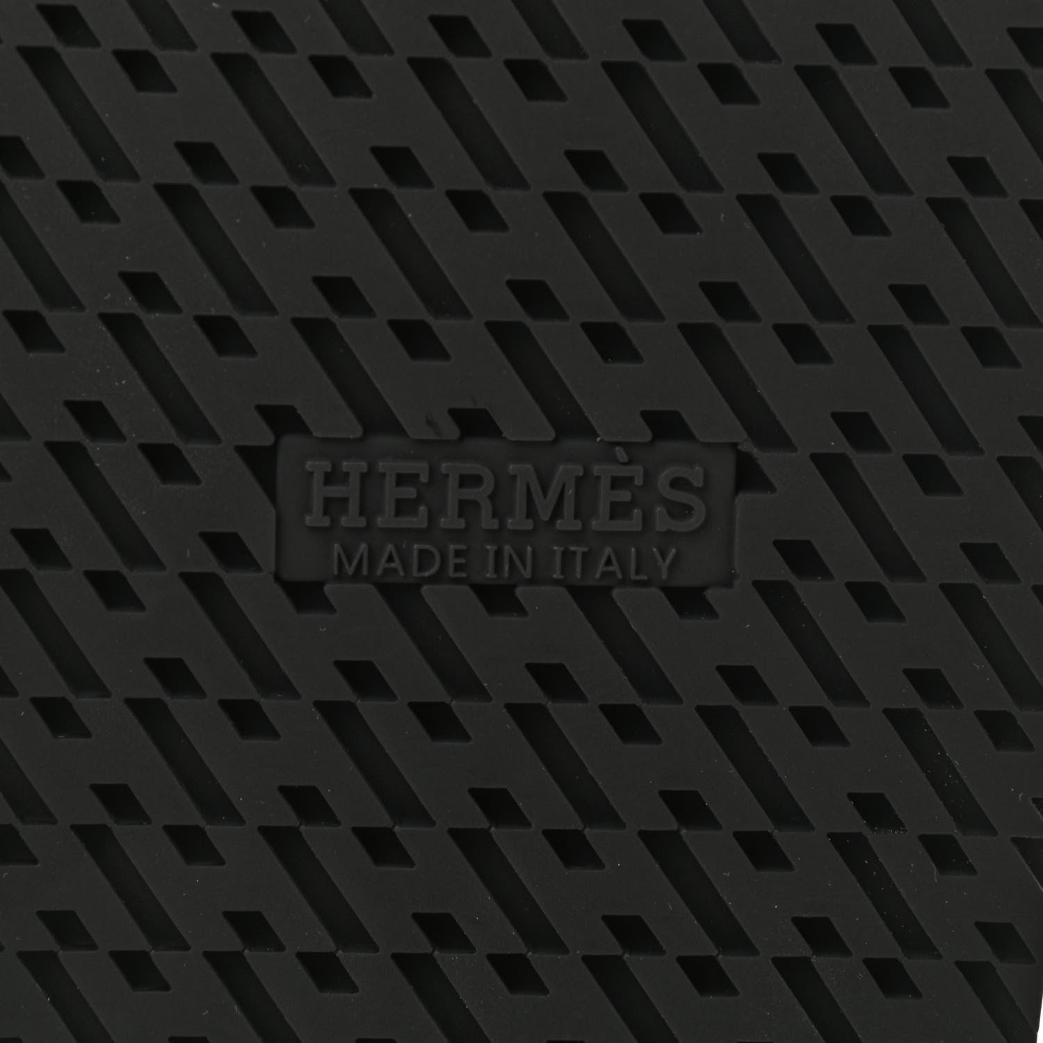 Hermes Calfskin Mens Chypre Sandals 43 Black 6 of 8